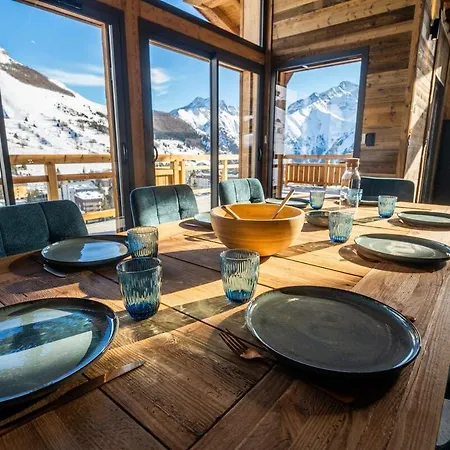 Chalet Panoramik 14 Pers Vue Montagne Les Deux Alpes